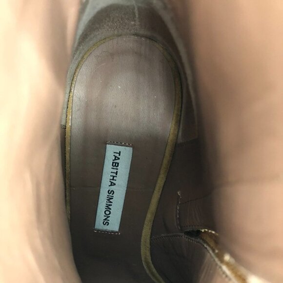 Tabitha Simmons Brown Christy  Suede Ankle Boots size EU 36.5 - Picture 4 of 16